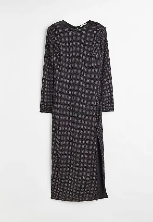 H & M - Skimrande klänning - Svart