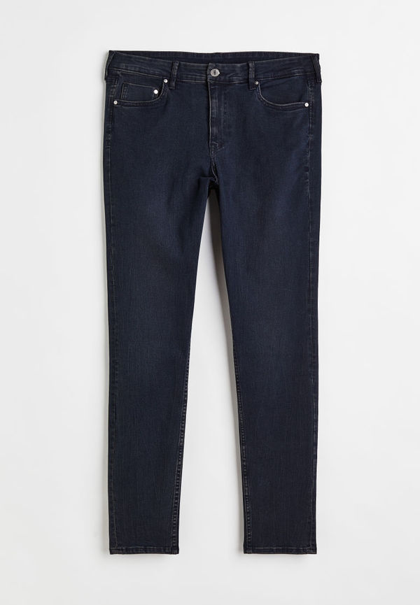 H & M - Skinny Regular Jeans - Blå