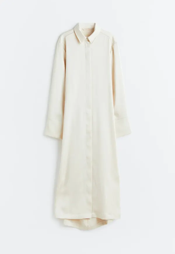 H & M - Skjortklänning - Beige