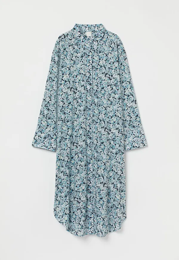 H & M - Skjortklänning - Grå