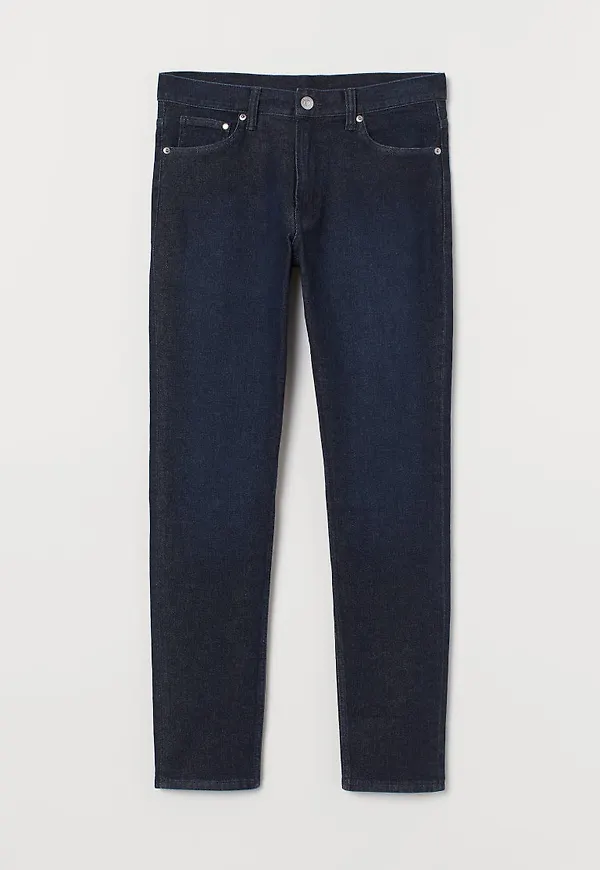 H & M - Slim Jeans - Blå