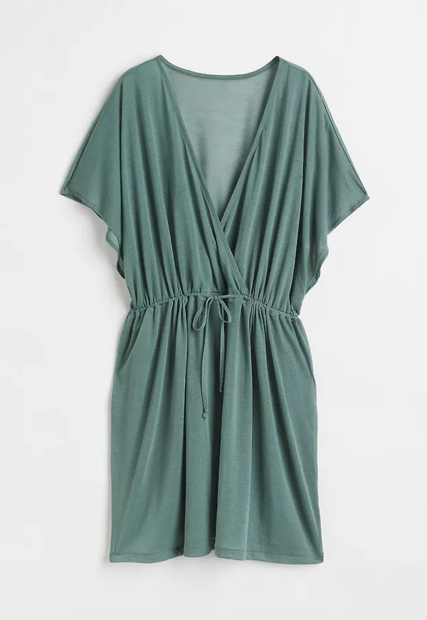 H & M - Strandkaftan - Grön