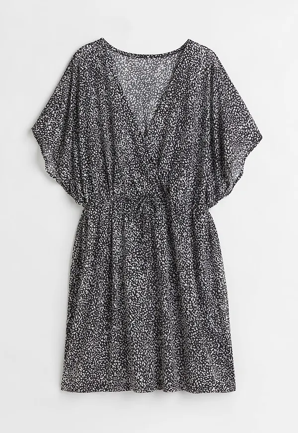 H & M - Strandkaftan - Svart