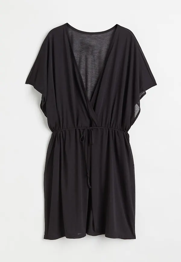 H & M - Strandkaftan - Svart
