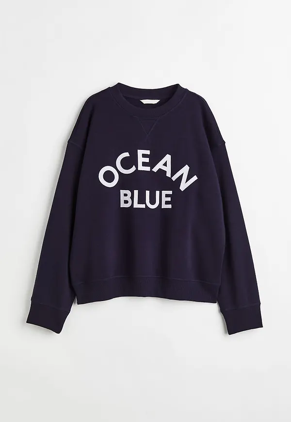 H & M - Sweatshirt - Blå