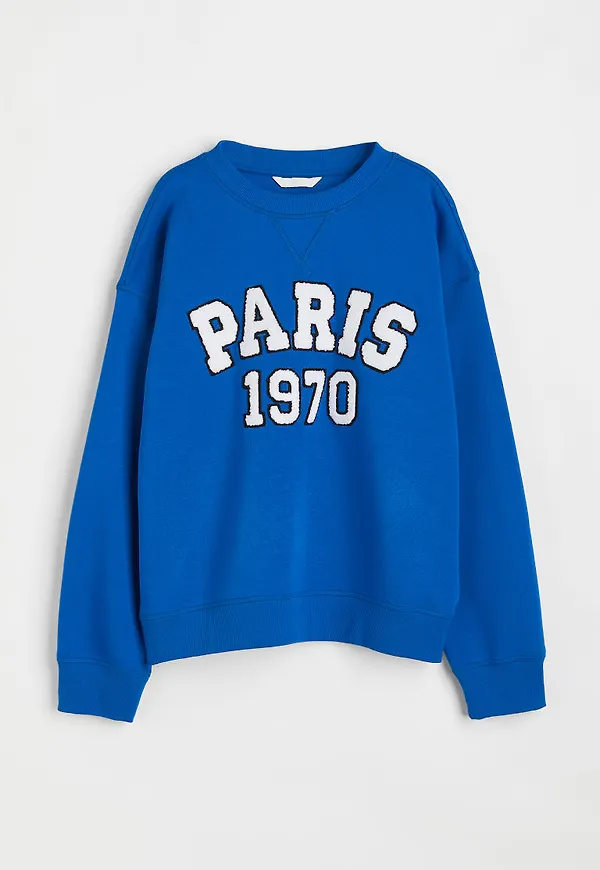 H & M - Sweatshirt - Blå