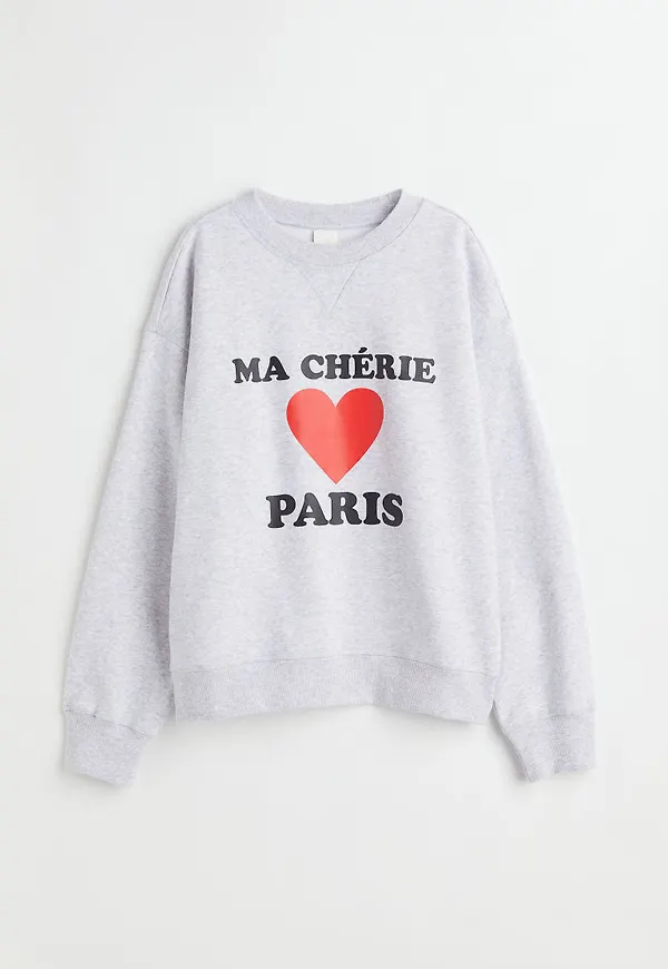 H & M - Sweatshirt - Grå