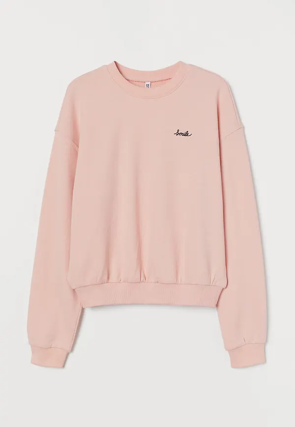 H & M - Sweatshirt - Rosa