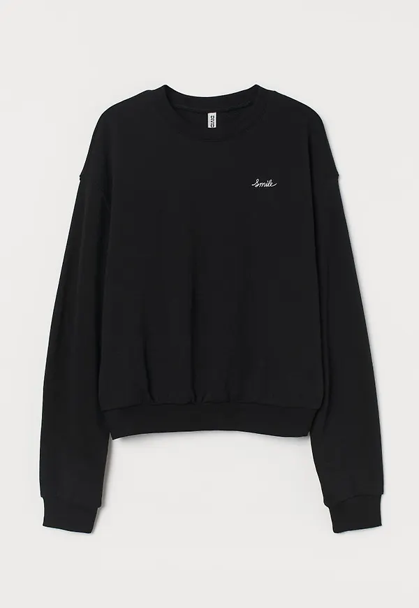 H & M - Sweatshirt - Svart