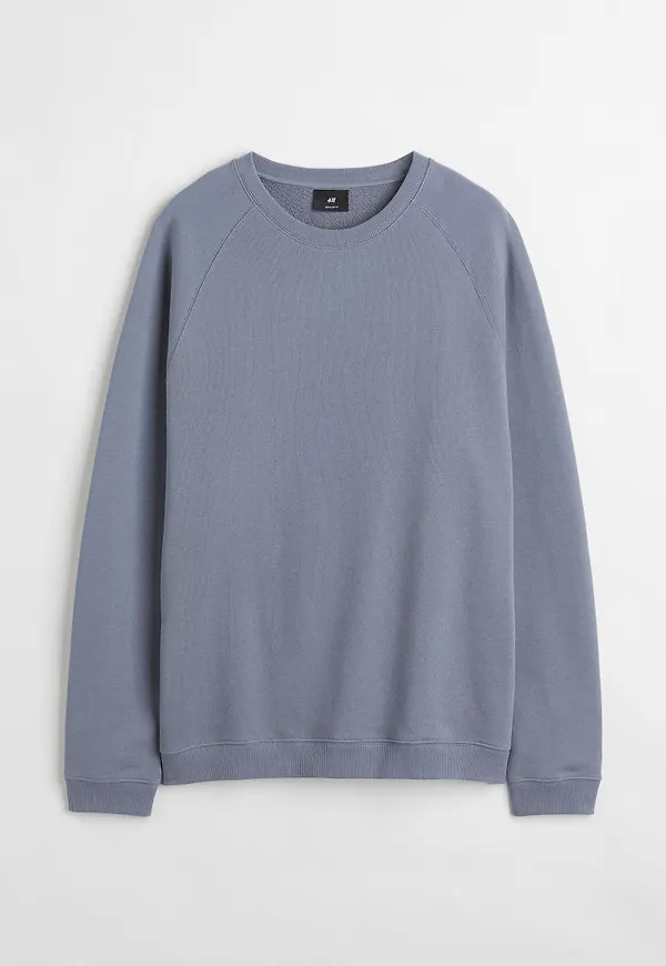 H & M - Sweatshirt Regular Fit - Grå