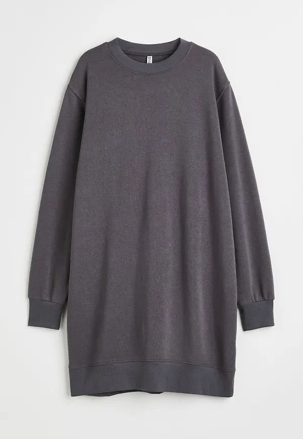 H & M - Sweatshirtklänning - Grå