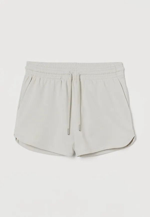 H & M - Sweatshirtshorts - Grön
