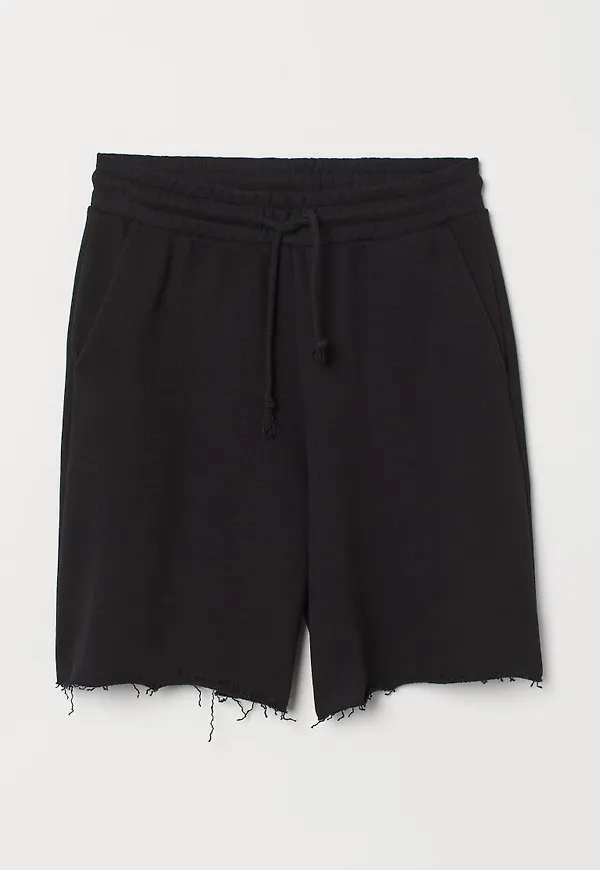 H & M - Sweatshirtshorts - Svart