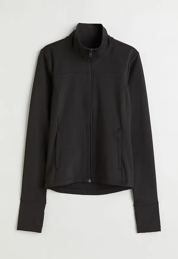 H & M - Träningsjacka - Svart