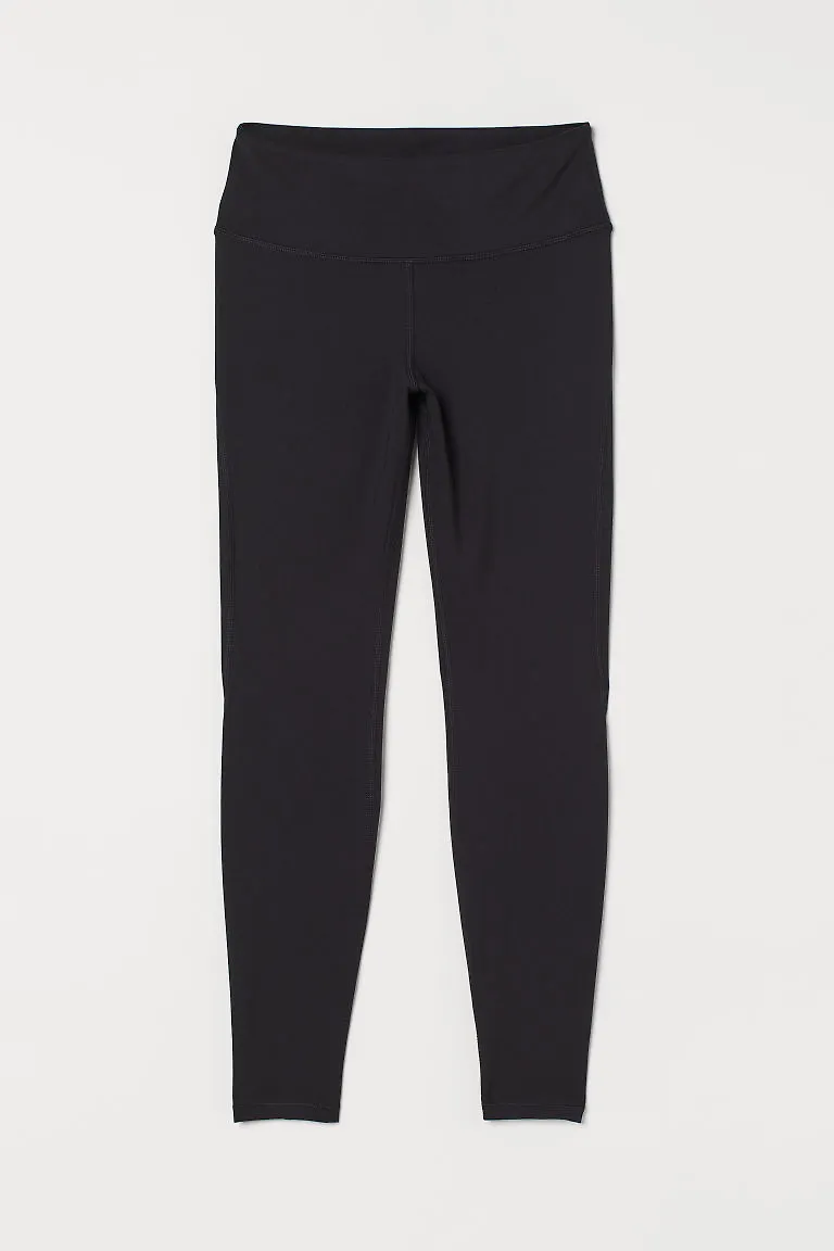 H & M - Träningstights - Svart