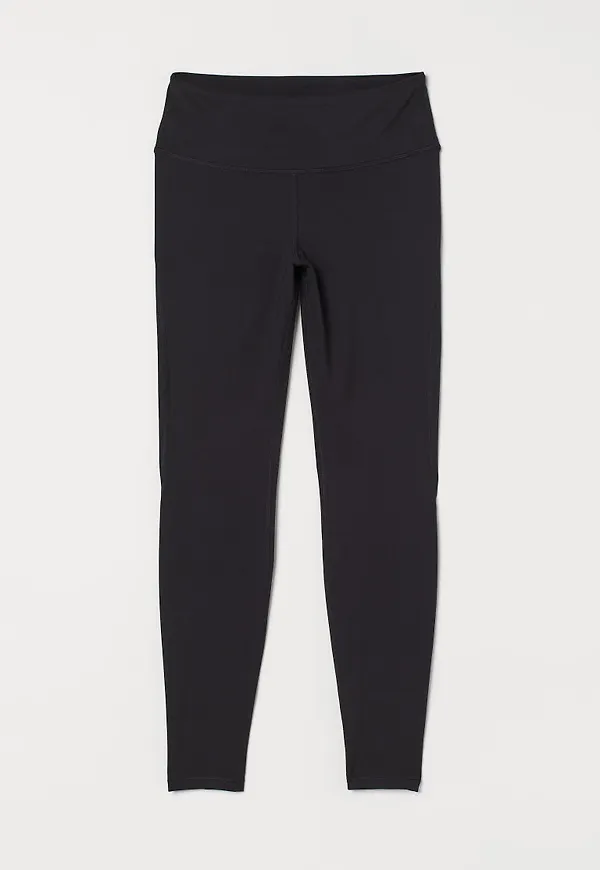 H & M - Träningstights - Svart