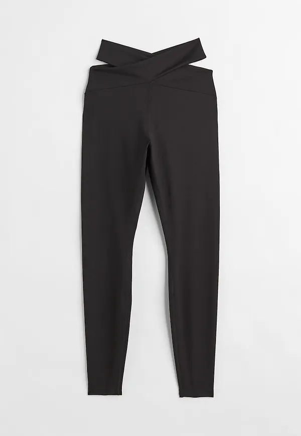 H & M - Träningstights Seamless - Svart