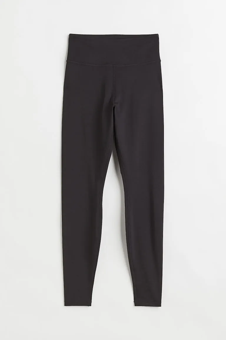 H & M - Träningstights Super Soft - Svart