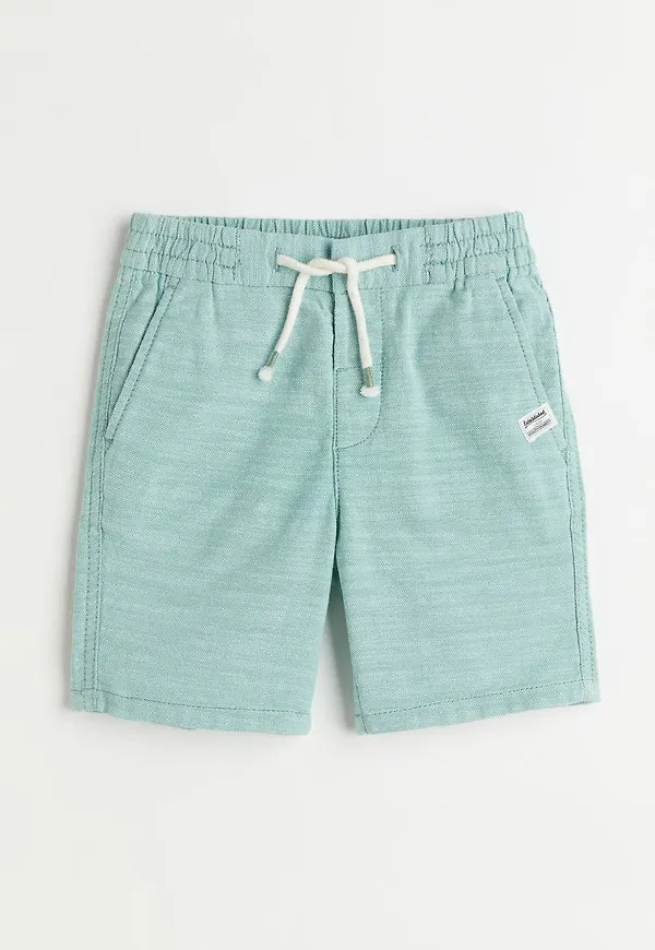 H & M - Twillshorts - Grön
