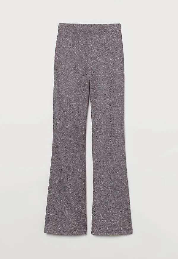 H & M - Utsvängda leggings - Svart