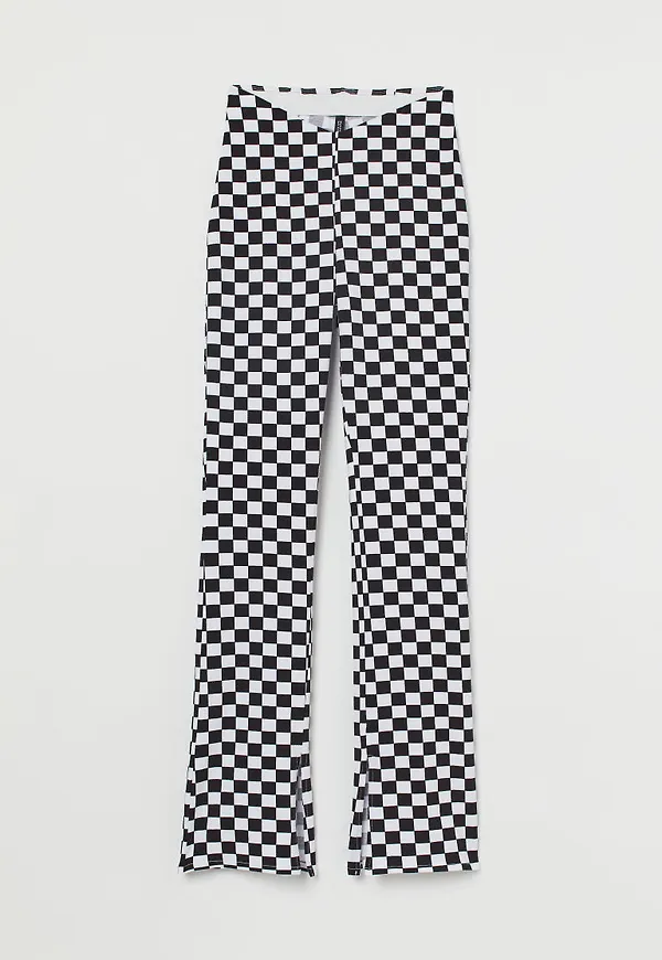 H & M - Utsvängda leggings - Svart