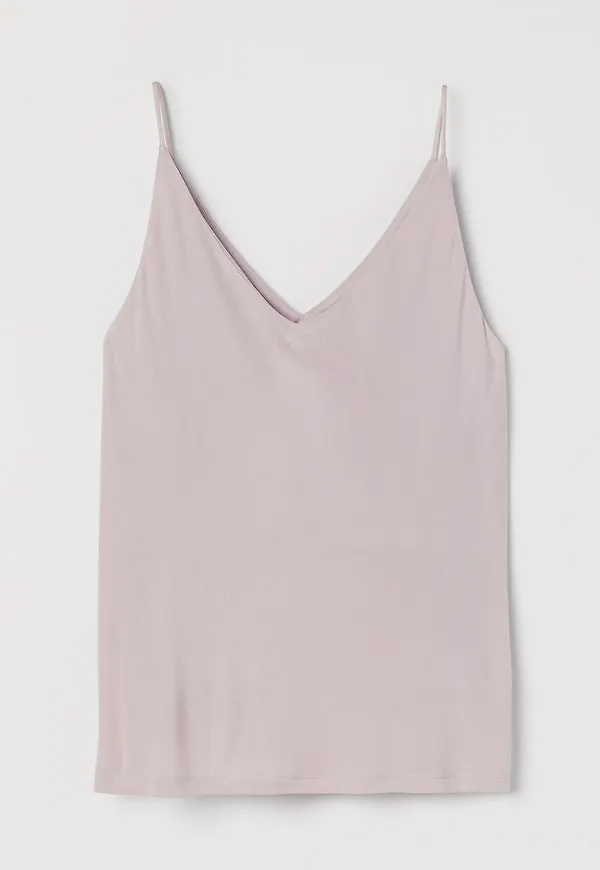 H & M - V-ringat linne - Rosa
