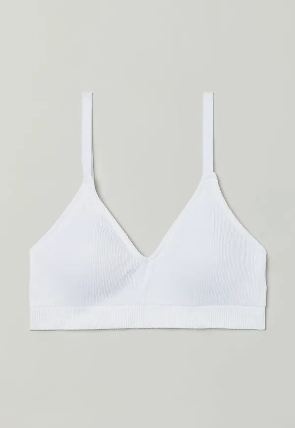H & M - Vadderad bh - Vit