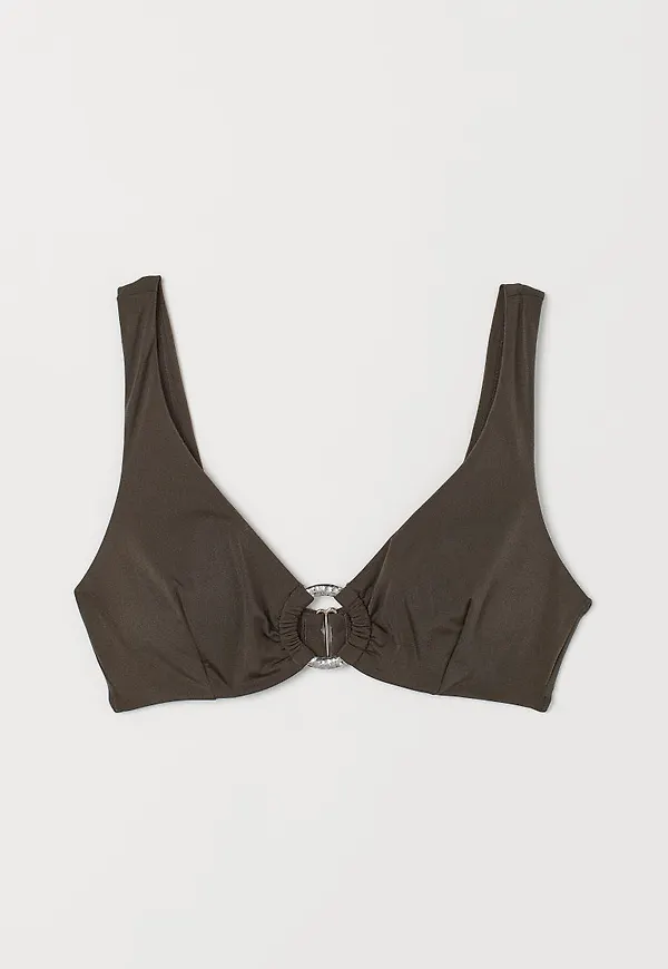 H & M - Vadderad bikini-bh - Beige