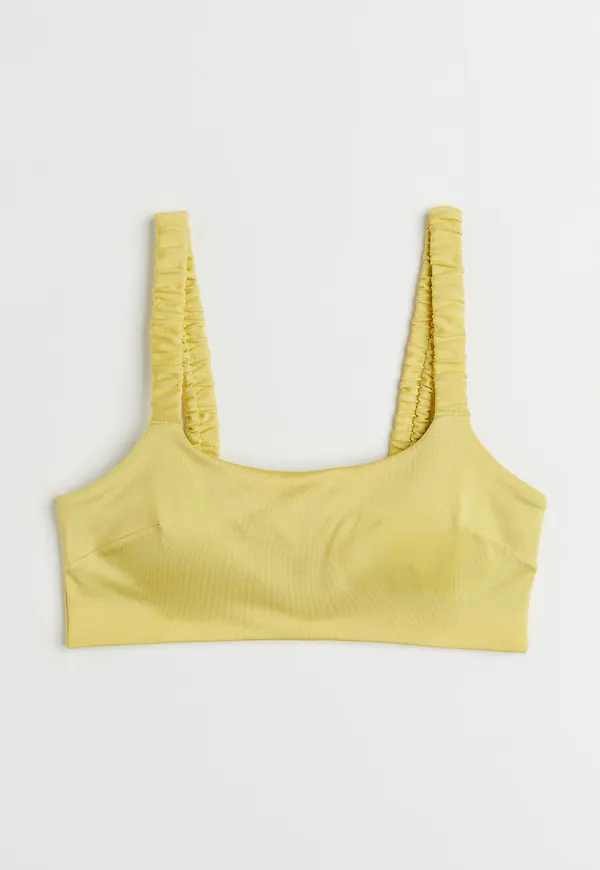 H & M - Vadderad bikinitopp - Gul