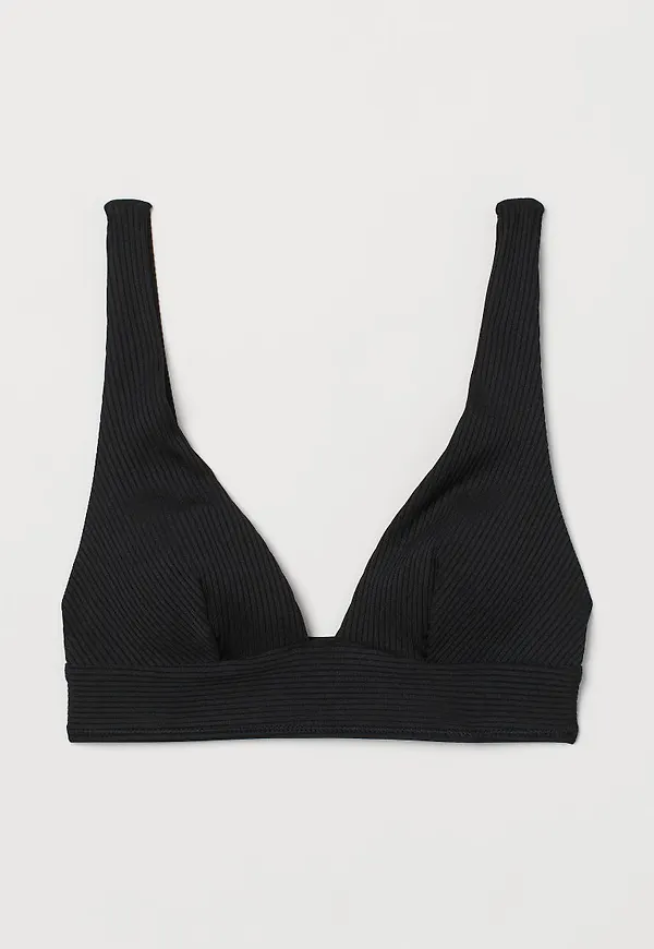 H & M - Vadderad bikinitopp - Svart