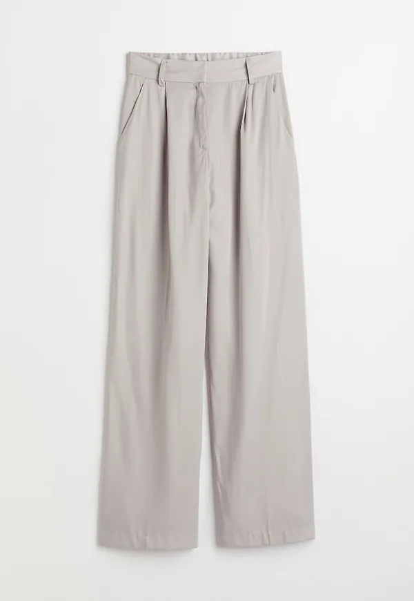 H & M - Vid byxa - Brun