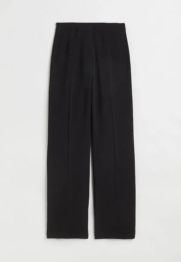 H & M - Vid byxa - Svart