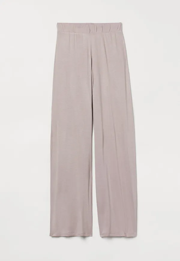 H & M - Vid pyjamasbyxa - Brun