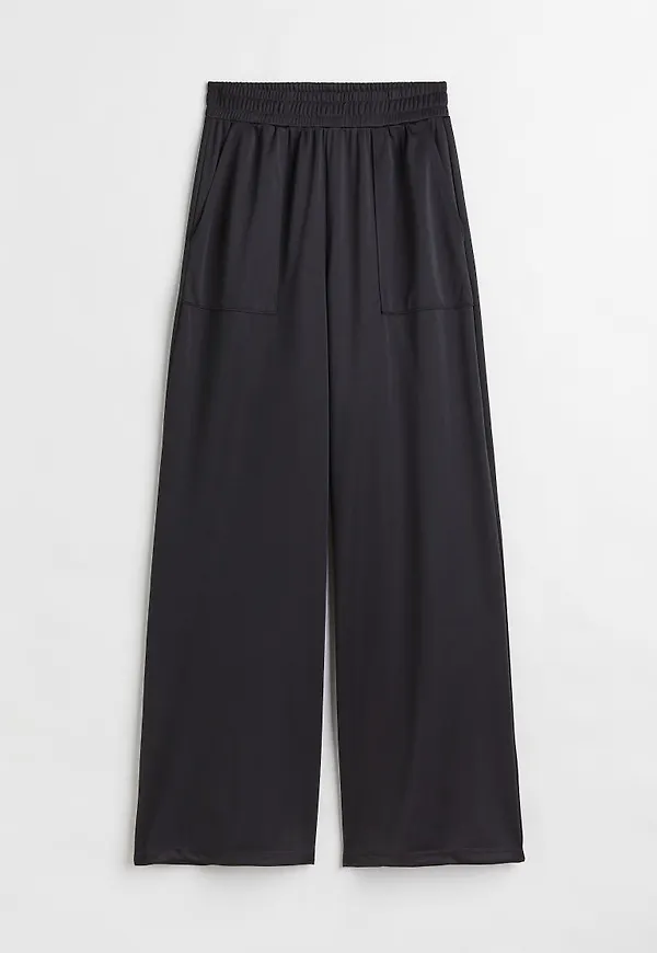 H & M - Vid wct-byxa - Svart