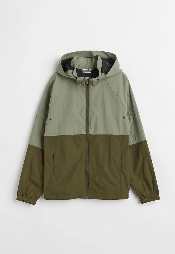 H & M - Vindtät jacka - Grön
