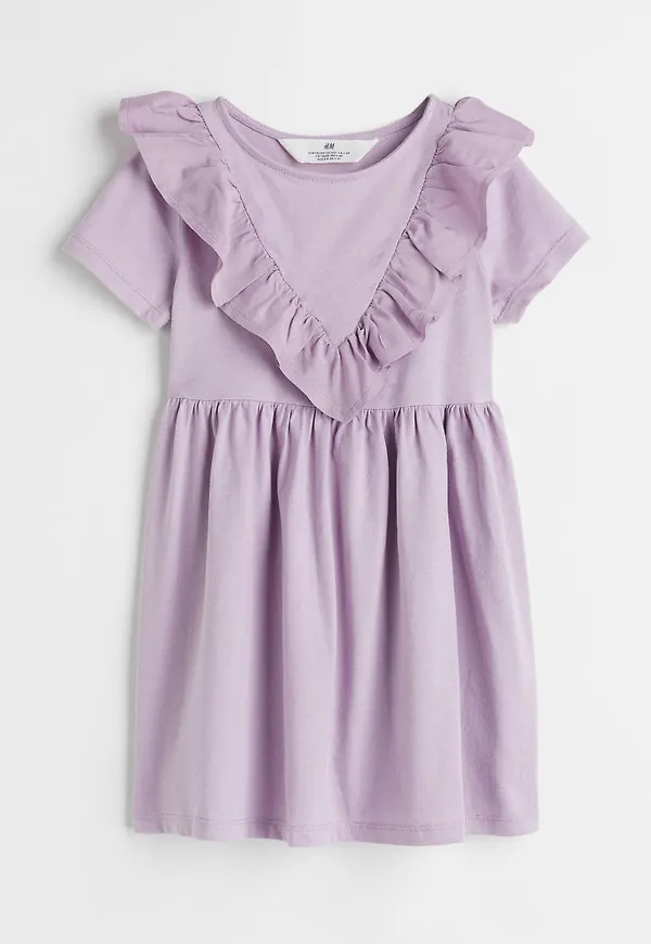 H & M - Volangklänning - Lila
