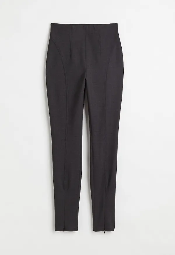 H & M - Wool leggings - Grå