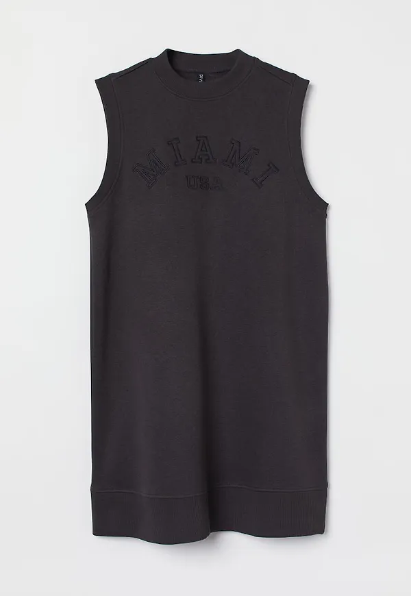 H & M - Ärmlös klänning - Grå