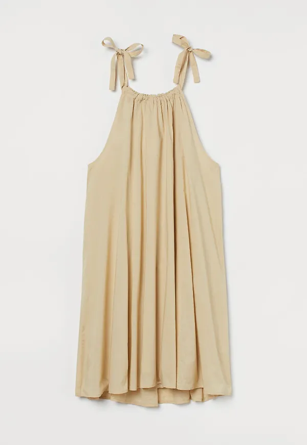 H & M - Ärmlös klänning - Gul