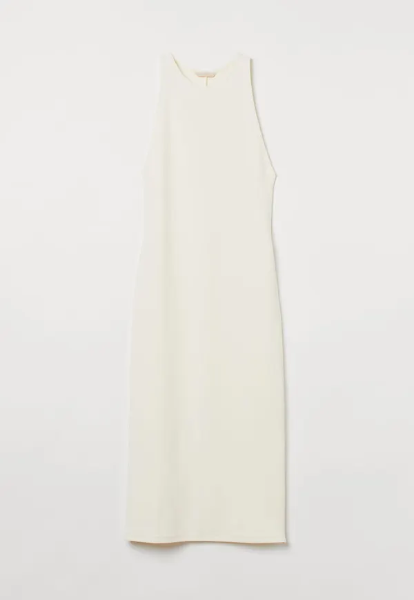 H & M - Ärmlös klänning - Vit