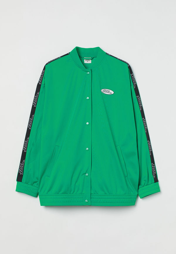 H&m+ Oversized Wct-jacka Grön/no Fear, Jackor i storlek XL
