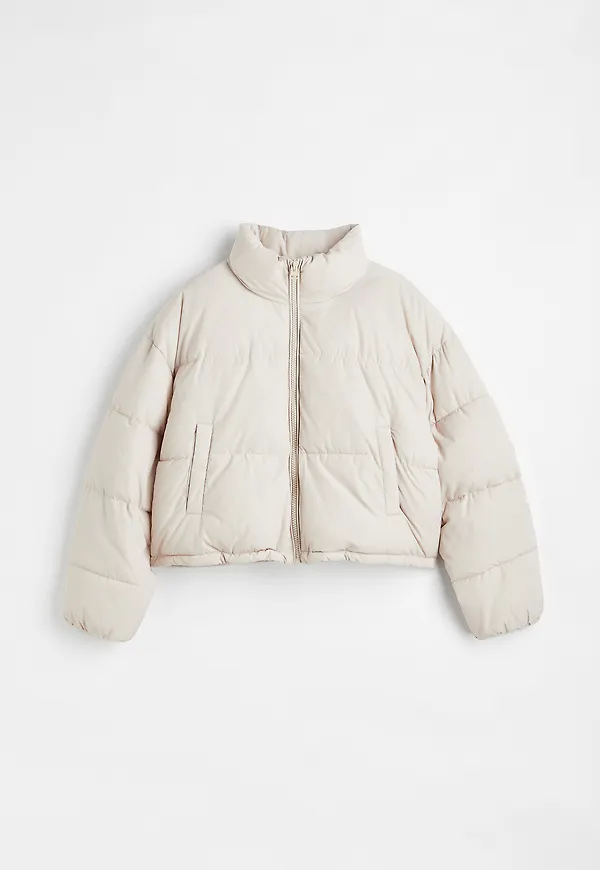 H&m+ Pufferjacka Ljusbeige, Jackor i storlek XXL