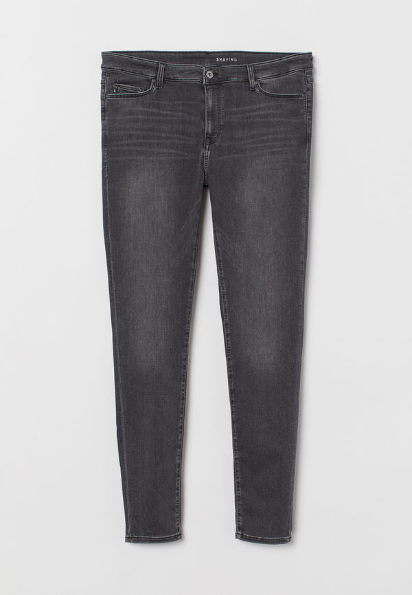 H&m+ Shaping Skinny Jeans Mörkgrå i storlek 60