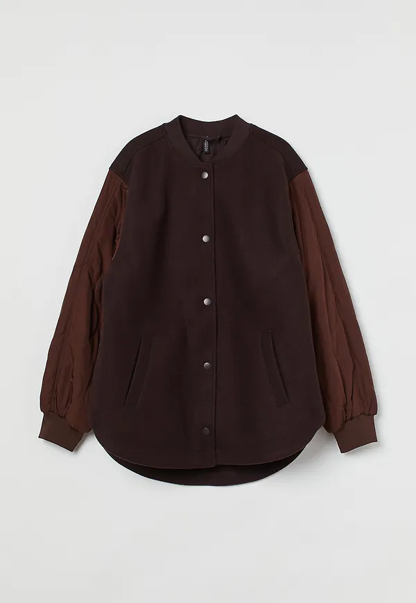 H&M Baseballjacka Brun, Jackor i storlek XS