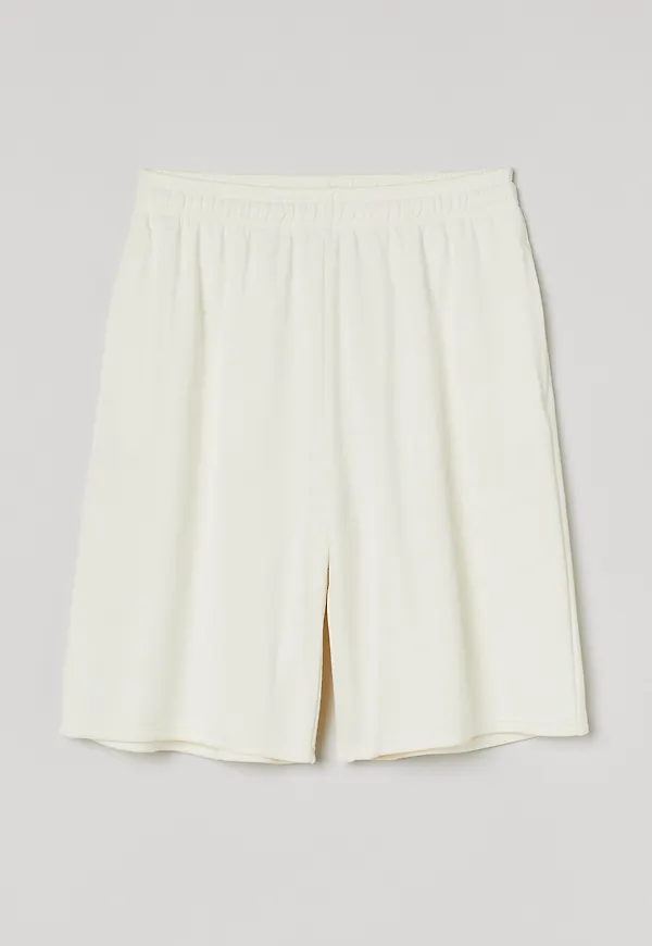 H&M Basketshorts Vit i storlek XS