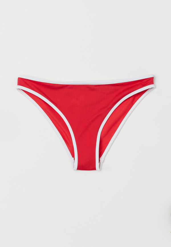 H&M Bikinitrosa Briefs Röd/vit, Bikiniunderdelar i storlek 50