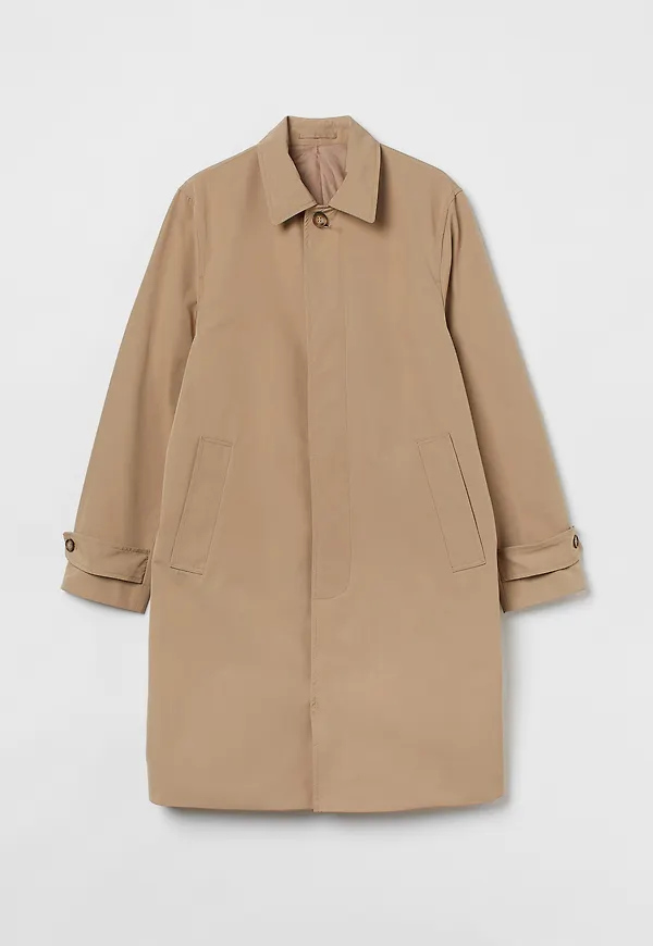 H&M Carcoat Beige, Kappor i storlek 44