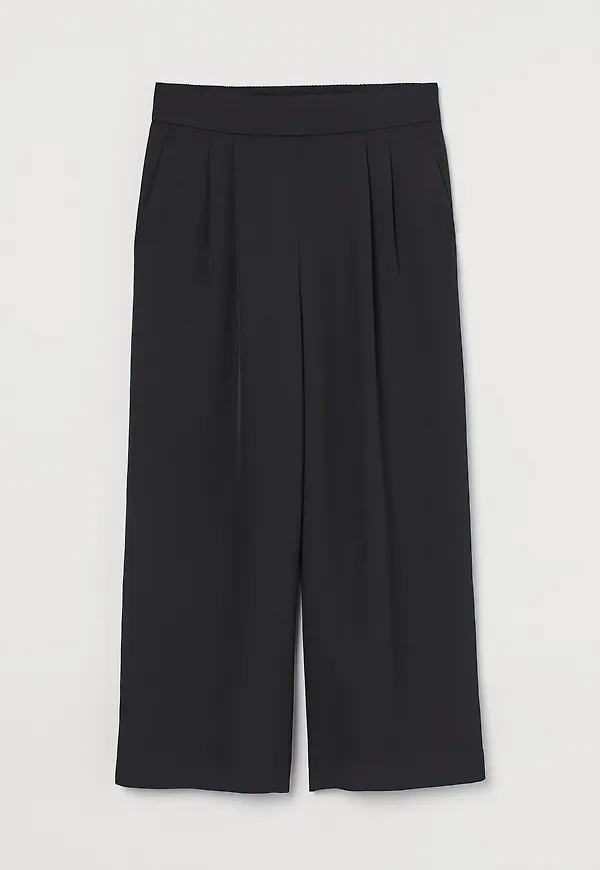 H&M Culottes Svart, Byxor i storlek XS