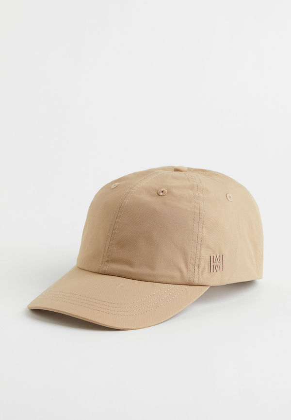 H&M Keps I Bomull Beige, Kepsar i storlek M/L