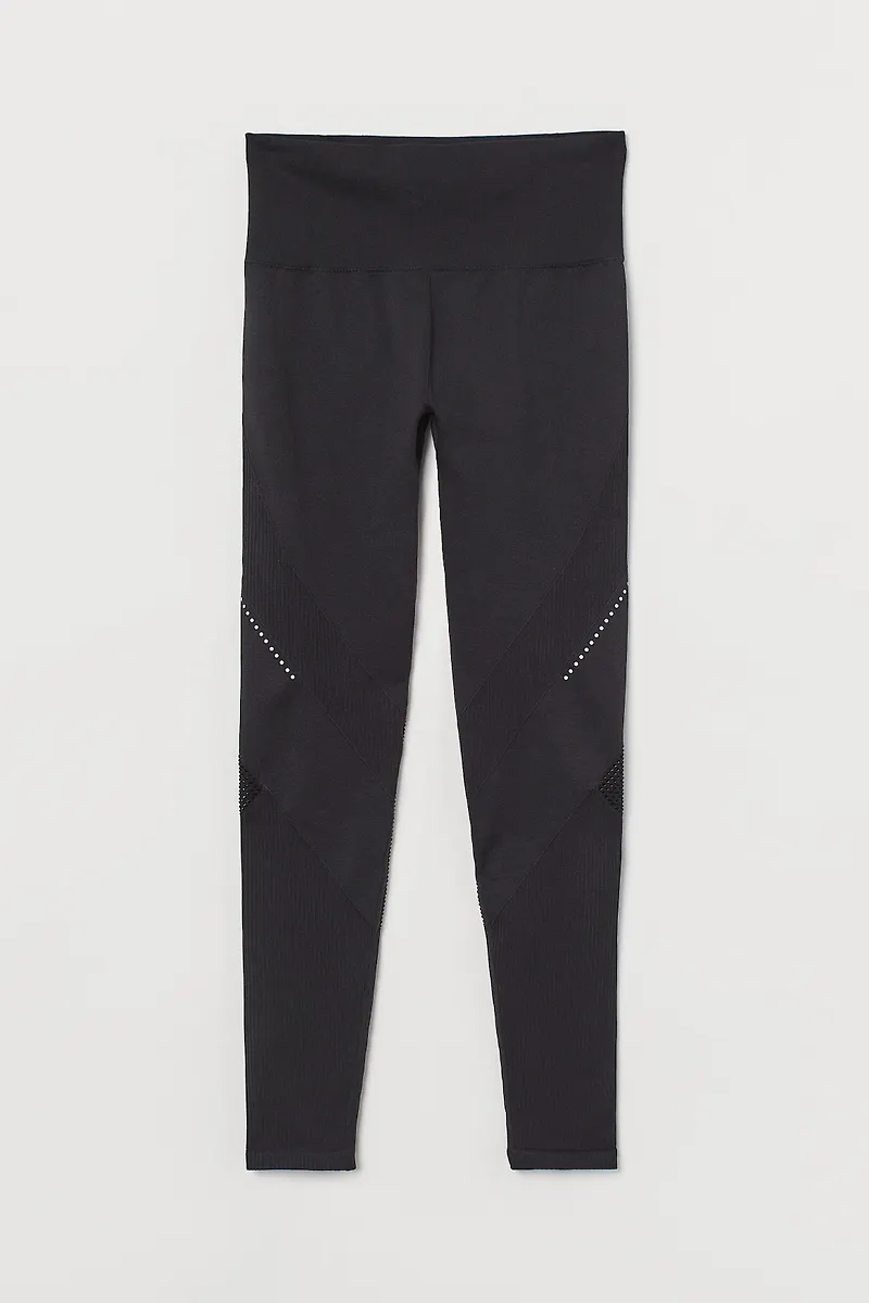 H&M Löpartights Seamless Svart, Träningstights i storlek S